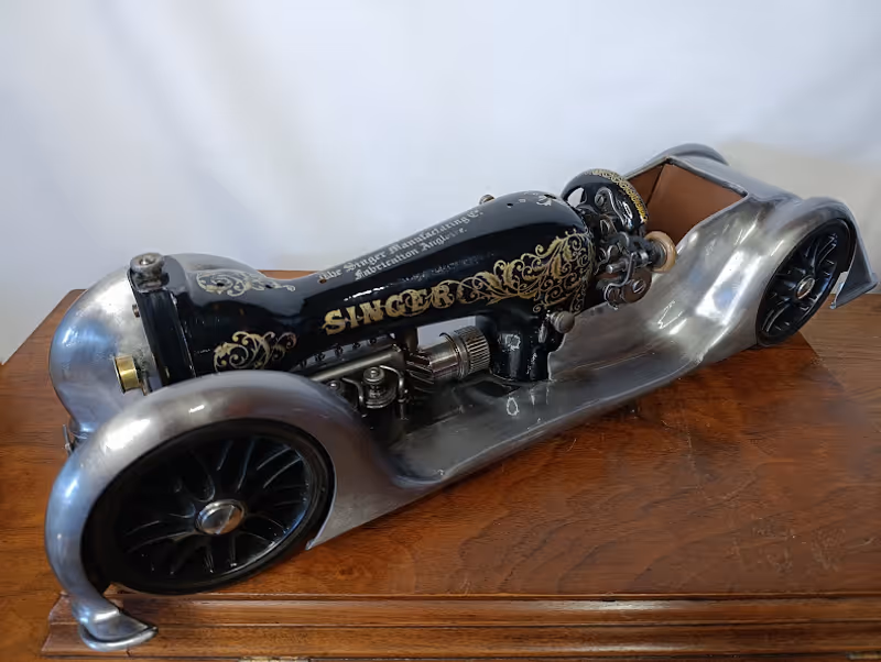 Voiture Singer style Rolls