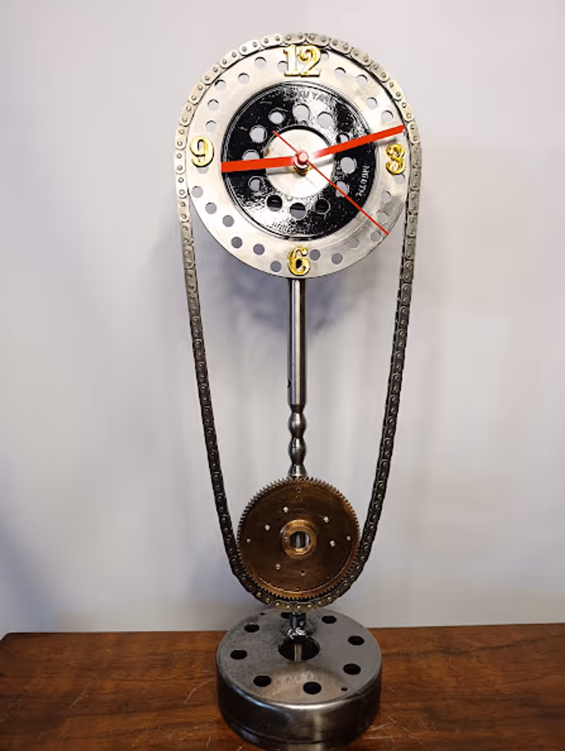 Horloge sur pieds